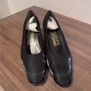 Salvatore Ferragamo Women's Classic Black Loafers